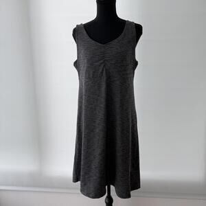 KÜHL Gray Performance Sleeveless Dress Size L Outdoor Travel Active